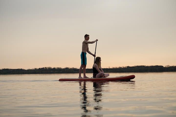Hour on the Water: Stand-Up Paddleboard Rental at Cospudener See, Markkleeberg photo 1