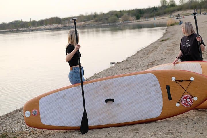 Hour on the Water: Stand-Up Paddleboard Rental at Cospudener See, Markkleeberg photo 3