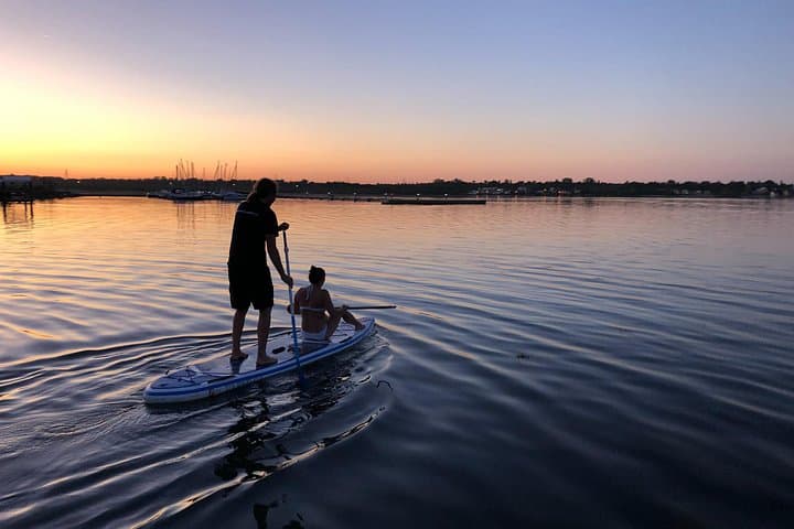 Hour on the Water: Stand-Up Paddleboard Rental at Cospudener See, Markkleeberg photo 4