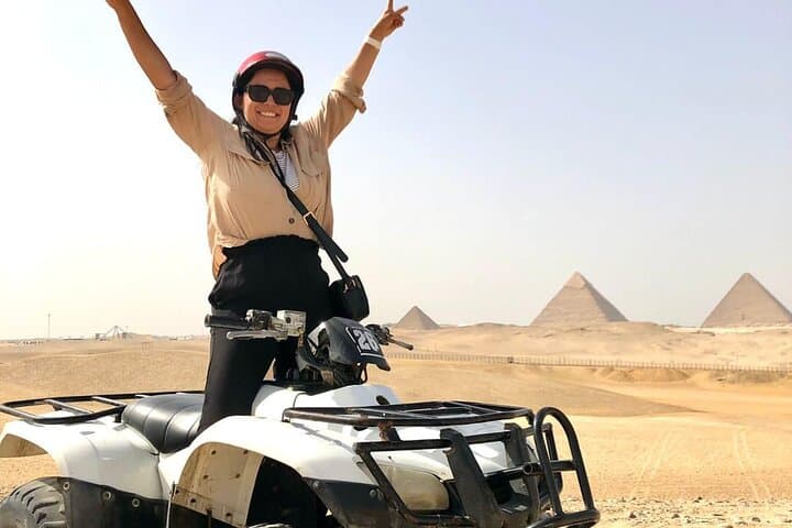 Giza Pyramids Private Tour: Camel, ATV & Sphinx Explorer photo 3