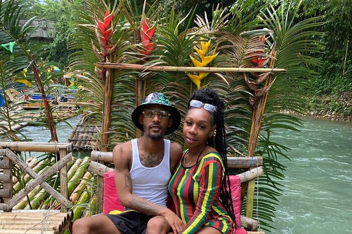 Great River Bamboo Rafting & Limestone Massage from Montego Bay — Couples Tour photo 3