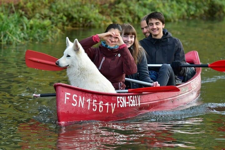 Paddle the Leipzig Auwald: 1-Hour 3-Seater Canoe Rental photo 4