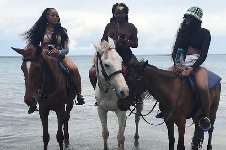 Montego Bay Bamboo Rafting, Limestone Foot Massage & Horseback Ride