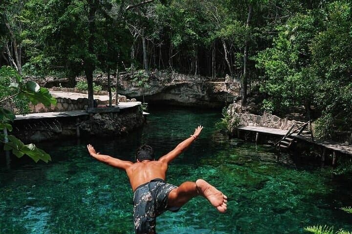 Explore 4 Cenotes at Casa Tortuga: Tulum Zipline & Cenote Day Trip photo 2