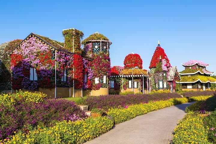 Dubai Miracle Garden: Explore 150 Million Blooms with Private Transfer photo 2