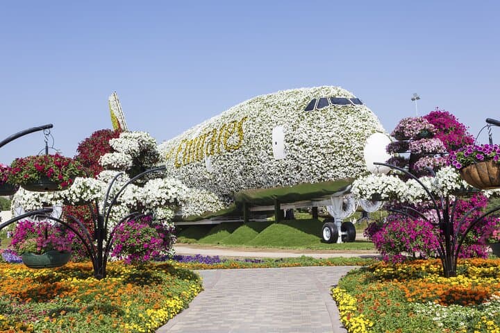 Dubai Miracle Garden: Explore 150 Million Blooms with Private Transfer photo 3