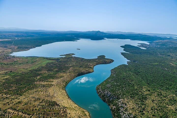 Skyward Over Croatia: Panoramic Flight Above Krka Falls, Visovac & Plitvice Lakes photo 3