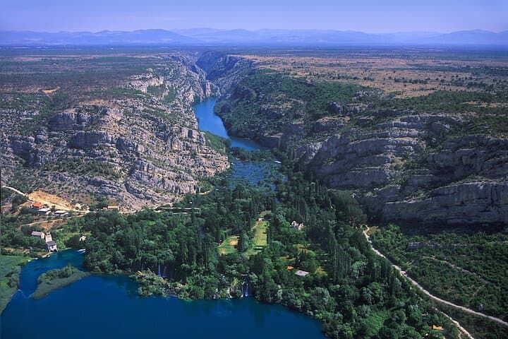 Skyward Over Croatia: Panoramic Flight Above Krka Falls, Visovac & Plitvice Lakes photo 4