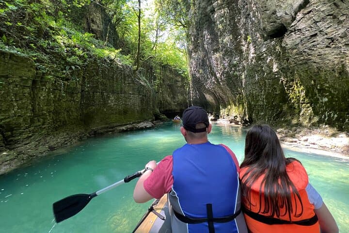 Martvili, Okatse & Prometheus: Full-Day Canyons and Cave Adventure from Kutaisi