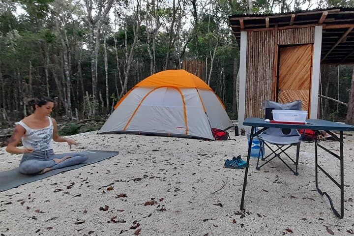 Overnight Jungle Camping with Cave and 4 Cenotes near Chemuyil photo 2