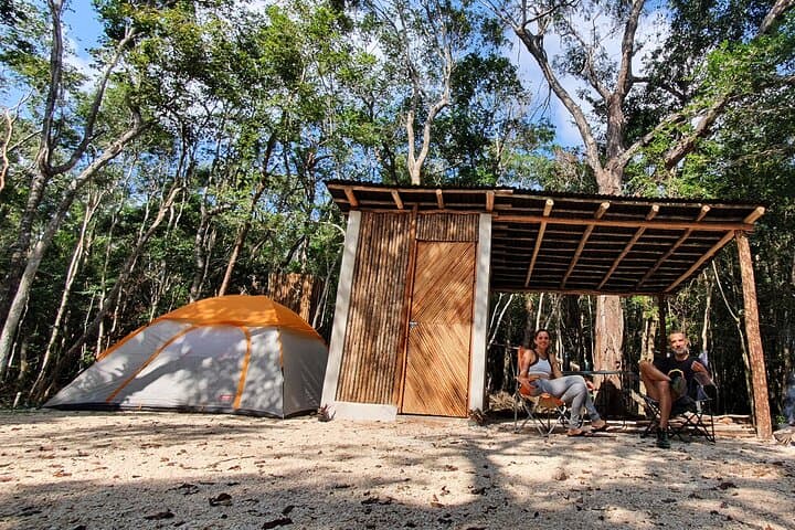 Overnight Jungle Camping with Cave and 4 Cenotes near Chemuyil photo 5