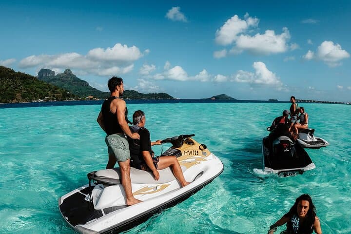 Bora Bora Moana Jet Ski Lagoon Tour — 2‑Hour Motu & Coconut Stop photo 4