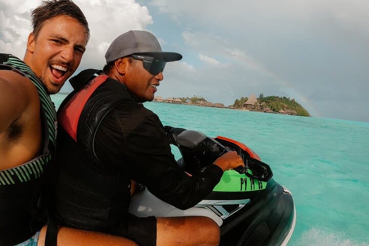 Bora Bora Moana Jet Ski Lagoon Tour — 2‑Hour Motu & Coconut Stop photo 3
