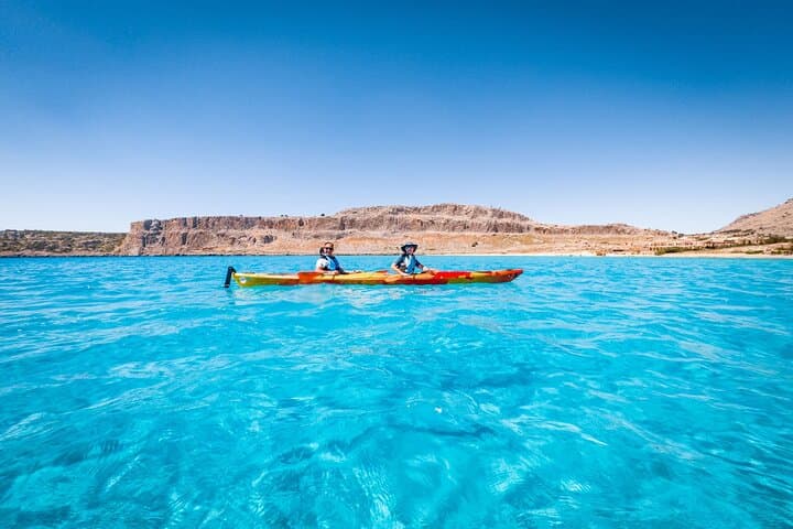 Sea Kayaking Lindos: Paddle Past Caves, St. Paul's Bay & Lunch by the Acropolis photo 4