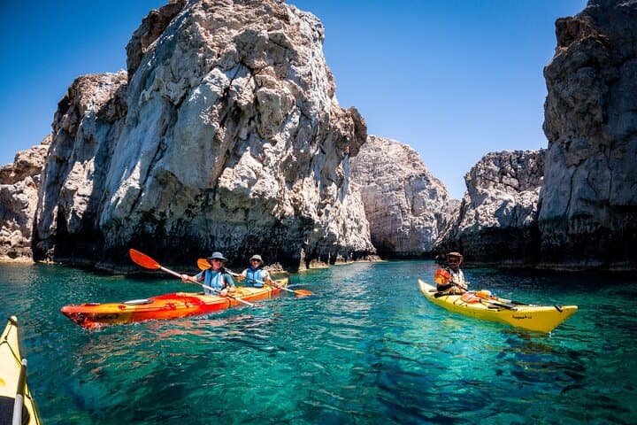 Sea Kayaking Lindos: Paddle Past Caves, St. Paul's Bay & Lunch by the Acropolis photo 5