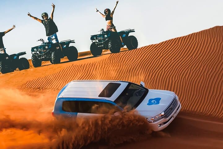 Dubai Red Dunes Half-Day Safari: Dune Bashing, Sandboarding & Camel Rides