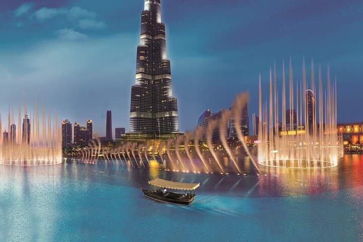 Front-Row at Dubai Fountain: 30-Minute Abra Lake Ride Under Burj Khalifa photo 1