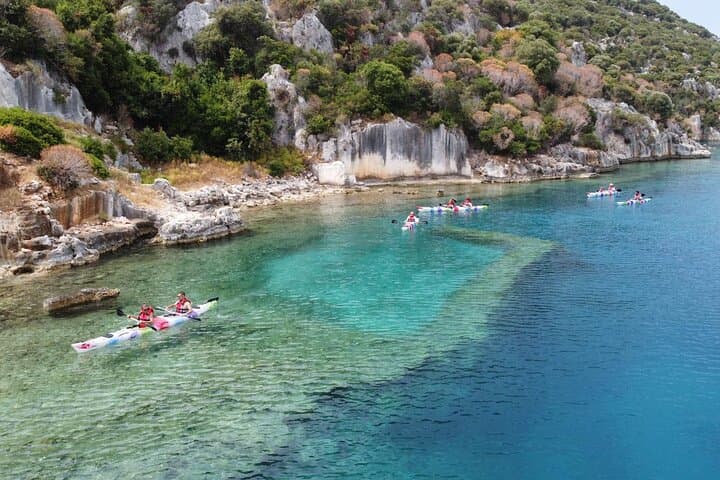 Guided Kekova Sea Kayaking from Demre — Sunken City, Simena Castle & Tersane Bay photo 2