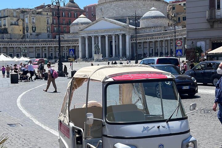 Naples Tuk Tuk Panoramic Tour: Ape Calessino Ride to Piazzas & Waterfront Views photo 2