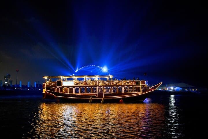 Canal Royal Dinner Cruise: Evening Buffet & Sights Along Dubai Water Canal