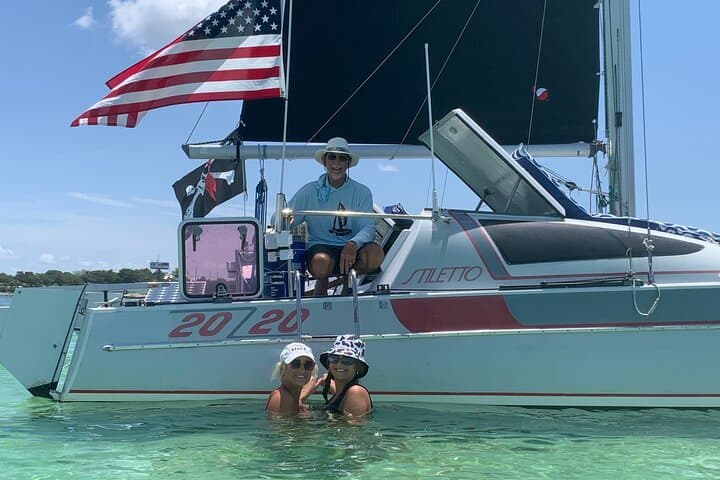 3-Hour Destin Catamaran Sailing to Crab Island & Dolphin Watching