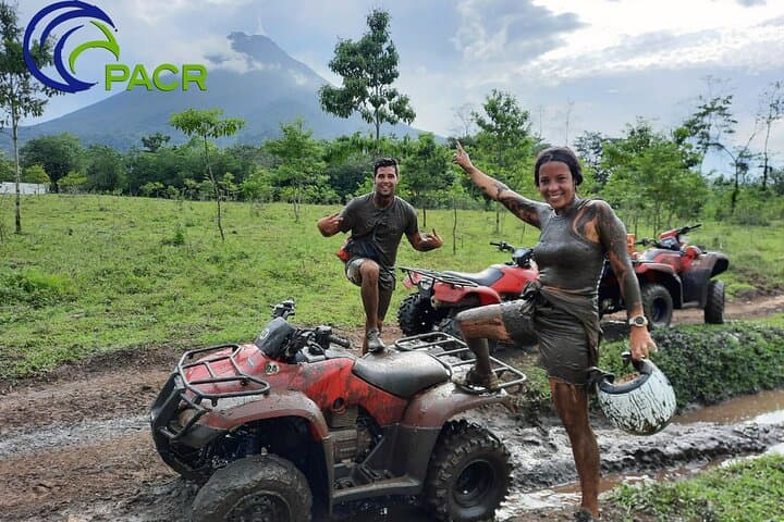 Private Arenal Volcano ATV Tour — La Fortuna Mud Trails, River Swim & Volcano Views photo 2