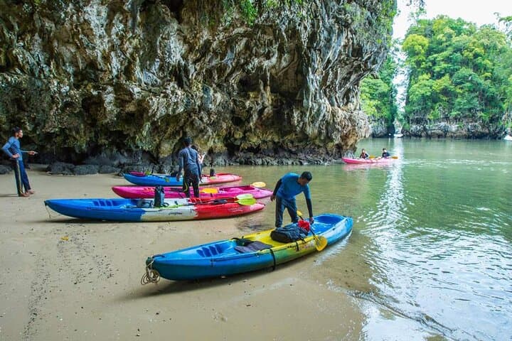 Sunset Kayaking Ao Thalane: Krabi Mangrove Paddle Through Limestone Canyons photo 3