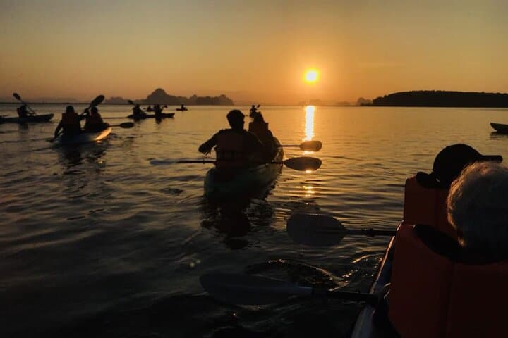 Sunset Kayaking Ao Thalane: Krabi Mangrove Paddle Through Limestone Canyons photo 2