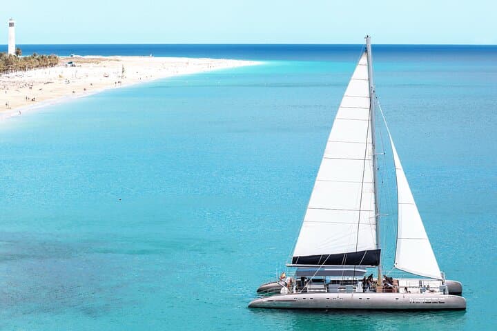 Sail South Fuerteventura: 4-Hour Magic Select Catamaran with Lunch & Drinks