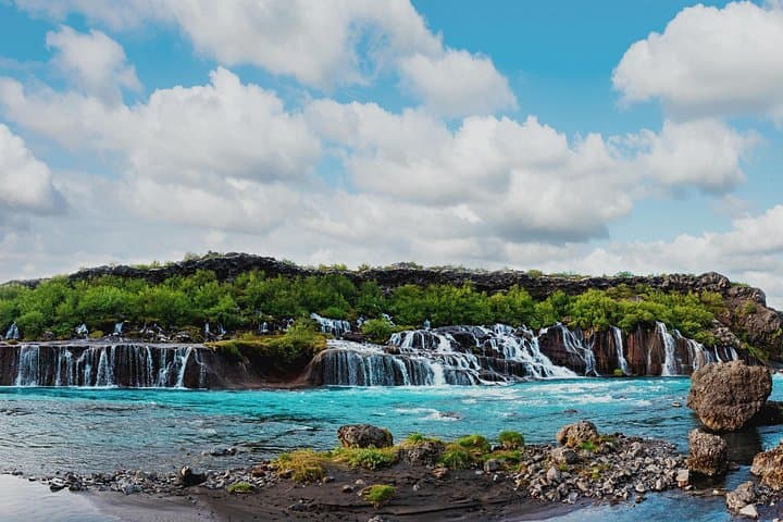 Silver Circle Saga Geopark Day Tour — Hraunfossar, Deildartunguhver & Reykholt photo 2