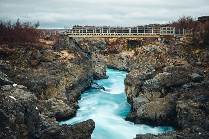 Silver Circle Saga Geopark Day Tour — Hraunfossar, Deildartunguhver & Reykholt photo 4