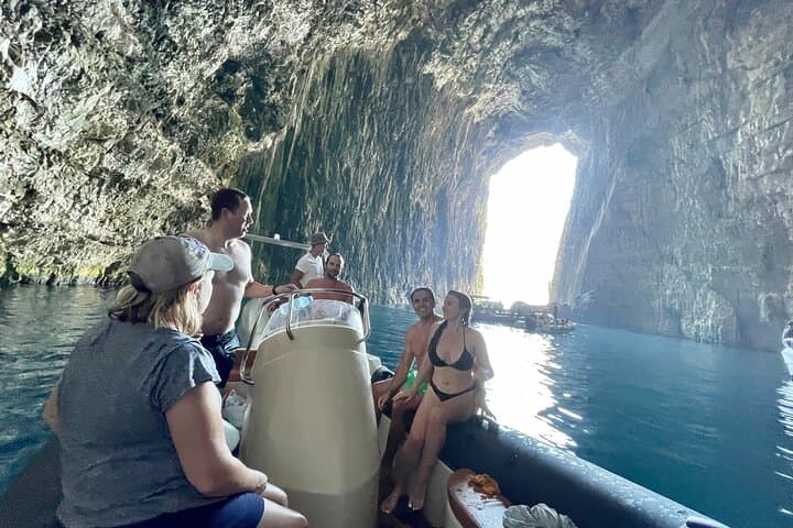 Explore Karaburun by Private Speedboat: Haxhi Ali Cave & Hidden Beaches photo 2