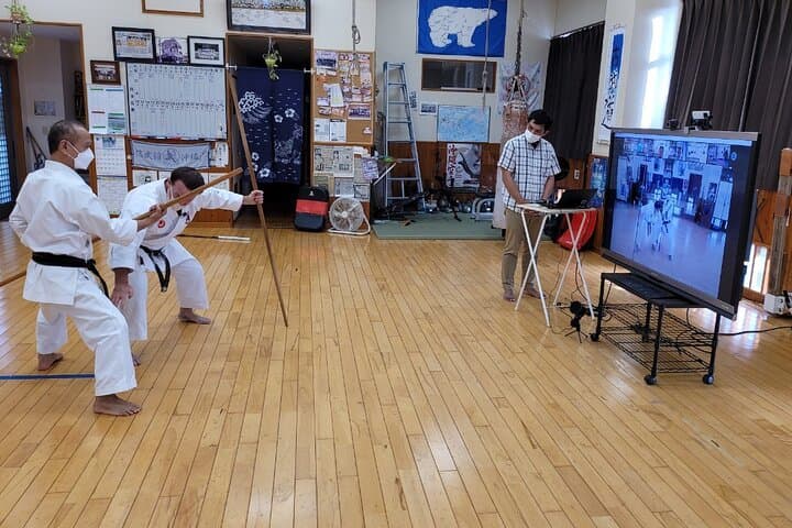 Live Okinawa Karate Kobudo Online: Private Zoom Training with Senseis