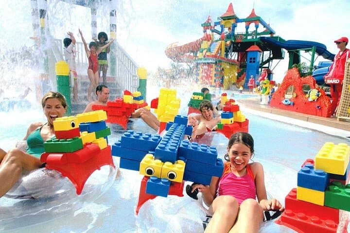 Full-Day Dubai Parks and Resorts Adventure with Transfer: Motiongate, LEGOLAND & Riverland