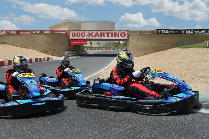 High-Speed Karting at Dubai Autodrome: Shared Kart Racing Experience photo 4