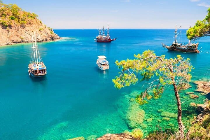 Kemer Boat Trip: Phaselis Coves, Snorkel Stops & Tahtali Views