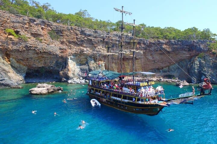 Kemer Boat Trip: Phaselis Coves, Snorkel Stops & Tahtali Views photo 5