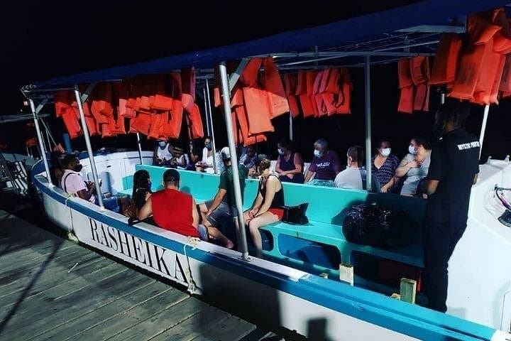 Negril Luminous Lagoon Night Tour — Swim the Glowing Waters on a Private Boat photo 3