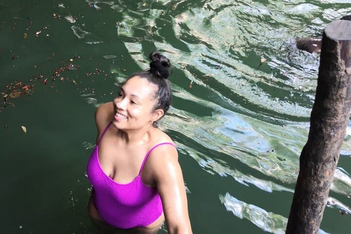 Cozumel Jeep Adventure to Jade Caverns: Off-Road Cenote Swim, Tequila & Beach Club photo 4