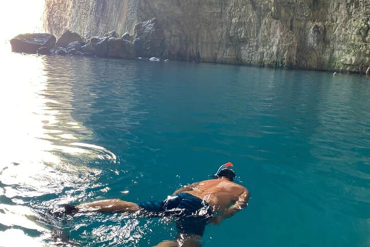 Explore Karaburun by Private Speedboat: Haxhi Ali Cave & Hidden Beaches photo 3