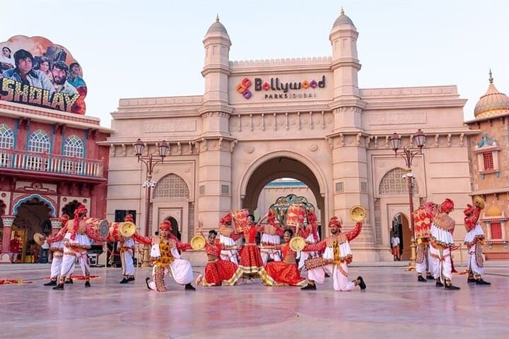 Full-Day Bollywood Parks Dubai Ticket with Private Return Transfer