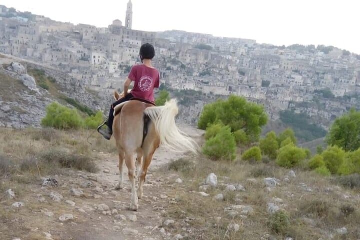 Murgia Park Horse Riding Tour — Ride to the Sassi di Matera Views