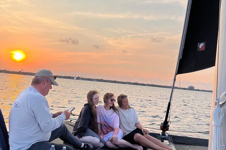 3-Hour Destin Catamaran Sailing to Crab Island & Dolphin Watching photo 4