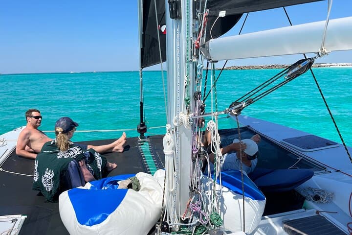 3-Hour Destin Catamaran Sailing to Crab Island & Dolphin Watching photo 5