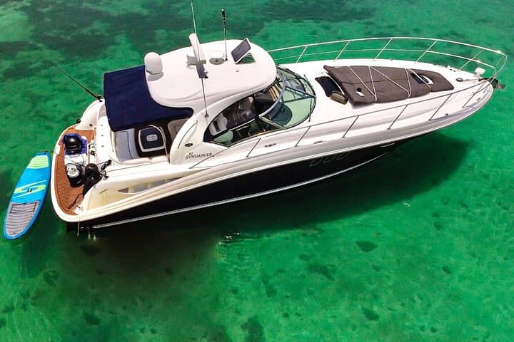 Private 5-Hour Luxury Yacht to In-Ha Reef & La Bocana — Snorkel Turtles in the Riviera Maya photo 2