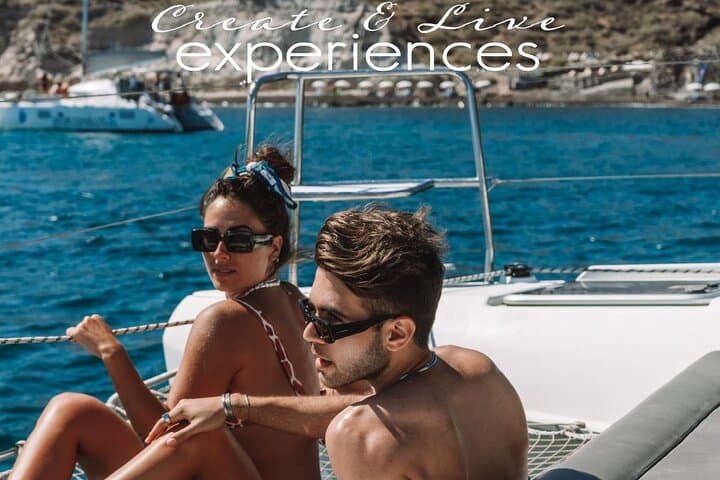 Private Santorini Sunset Cruise with Full Greek Dinner & Volcano Swim photo 3
