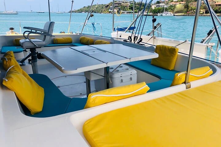 Private Skippered Catamaran Day Trip in Grenada — Snorkel, Paddleboard & Coastal Sailing photo 2