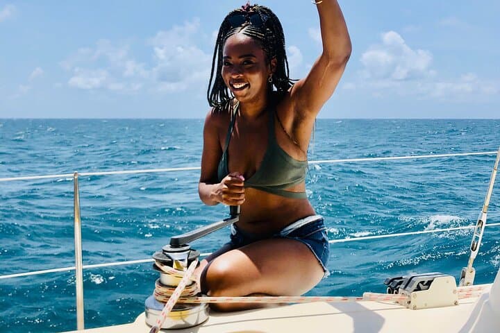 Private Skippered Catamaran Day Trip in Grenada — Snorkel, Paddleboard & Coastal Sailing photo 5