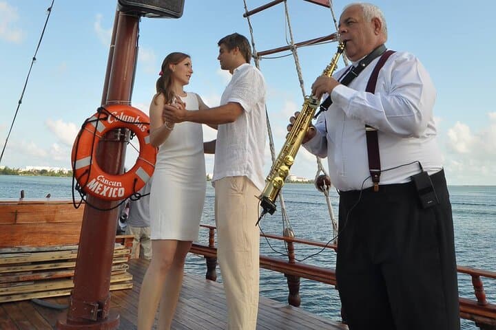 Sunset Lobster Dinner on a Classic Galleon in Cancun's Lagoon photo 6