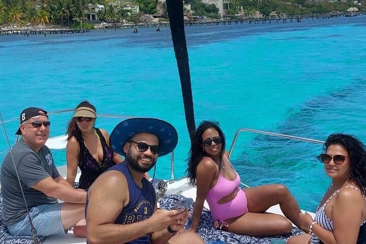 Private Catamaran to Isla Mujeres: Snorkel, Swim and Beach Club Day Trip from Cancun photo 6